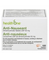 health One Anti-Nauseant 50 mg  - 100 Tablets